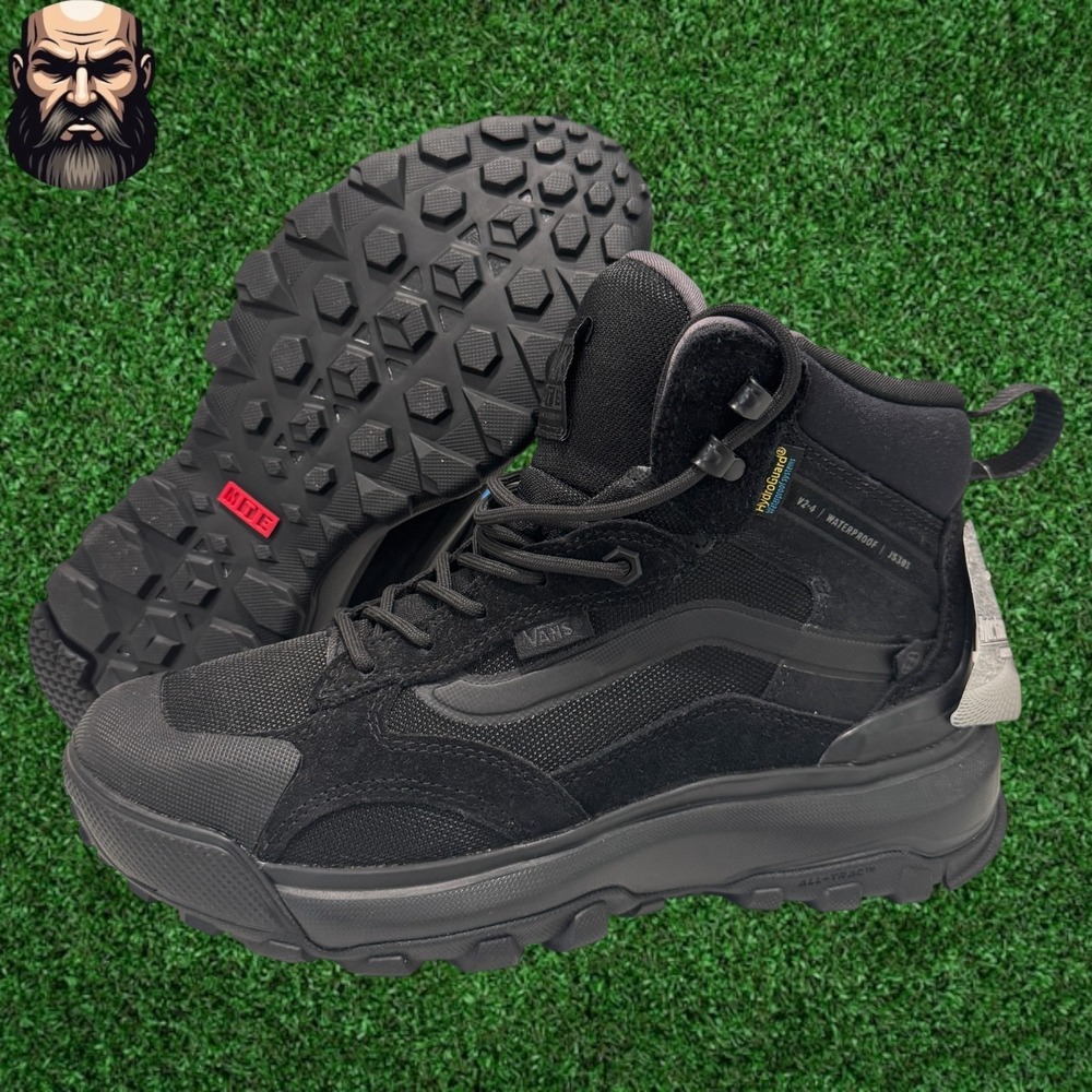 Vans Men's Black Waterproof Rain & Snow Boots